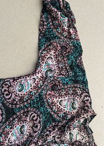 Paisley Print Top