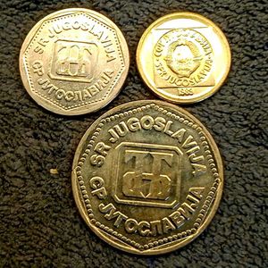Yugoslavia Coins Set ( 3 Pcs)