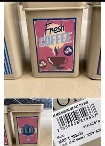 Westside Tea Sugar Coffee Container