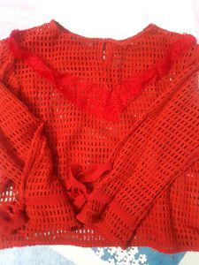 .:NUSH by ANUSHKA SHARMA ..high Quality LACE TOP