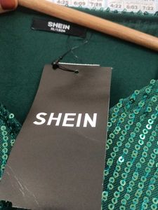 shein sequined party dress