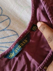 Avaasa Purple Kurti - XXL [44]