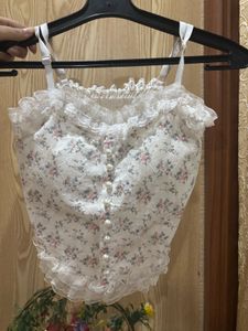 Floral Lace Cami Top