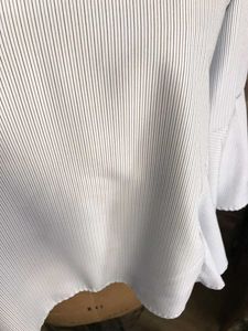 Imported Sweeve Striped Flared Sleeve Top