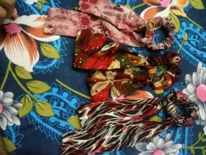 &#34;Korean Style Elegant Hair Scrunchy – Soft &amp; Comfo