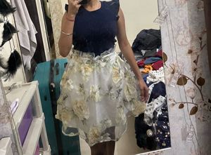 Black Floral Dress