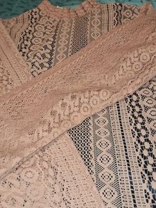 Lace Mock Neck Top