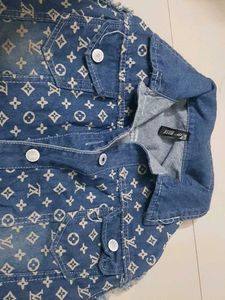 Sleeveless Denim Jacket