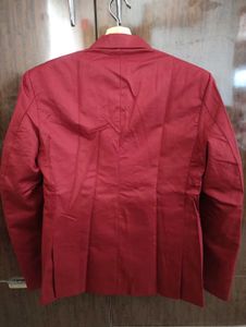 Maroon Formal Blazer For Men