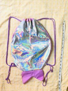 Holographic Drawstring Backpack