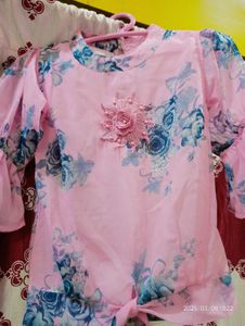 Girls Floral Top