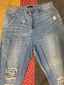 patch work jeans
