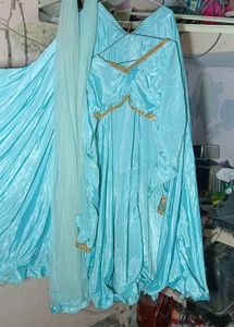 Heavy Silk Lahanga Choli With Dupatta