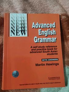 Advanced English Grammar By Martin Hewings