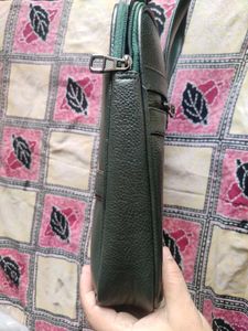 Olive Green Laptop Bag