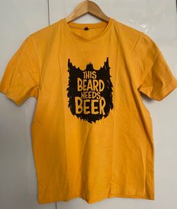 Yellow T Shirt With Quote