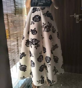 Floral Print Skirt