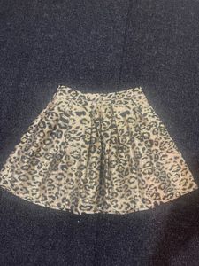 New Leopard Print Mini skirt