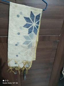 Unstitched Pure Khadi Cotton Kurti And Dupatta