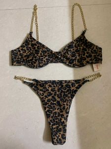 2pc Leopard Print Bikini Set