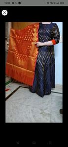 anarkali with dupatta 😍