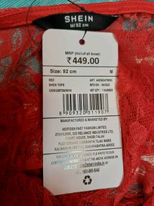 Shein Criss-Cross Spaghetti Strap  Tie-Up Wrap Top