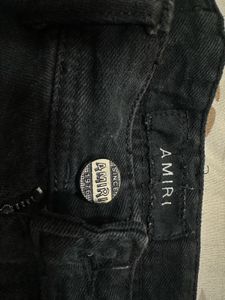 AMIRI Black Jeans