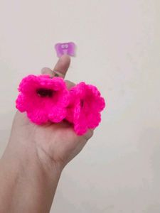 crochet 🌹 keychain