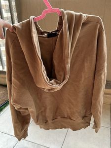 Brown Colour Hoodie