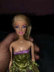 Barbie Doll in Green Dress