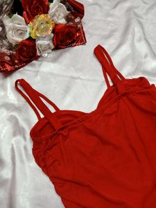 Red Bodycon Mini Dress❣️