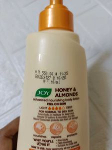 Joy Honey &amp; Almonds Lotion