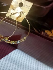 Stone Ear Rings