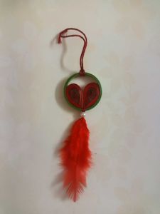 Heart Feather Wall Decor