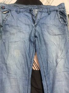 Light Wash Denim Jeans