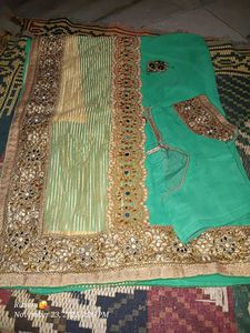 Gorgeous Green Saree