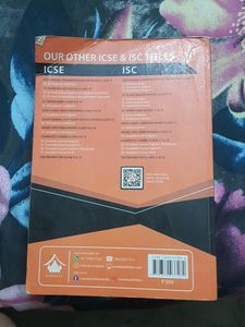 ISC 10 Years Solved Papers(Commerce Stream)