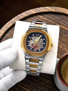 Elegant Patek Philippe Skeleton Watch