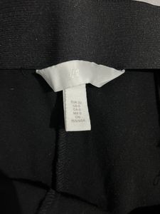 HnM Black Flared Trouser