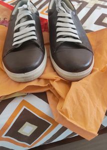 Woodland Leather Casual Shoes