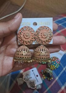3 Pairs Of Elegent JHUMKE 🕊✨️