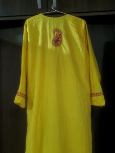 Pretty Embroidery Work Kurta..