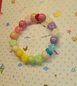 Handmade Pastel Color Beaded Bracelet