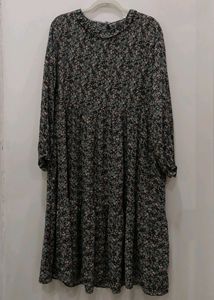 Floral Print Midi Dress