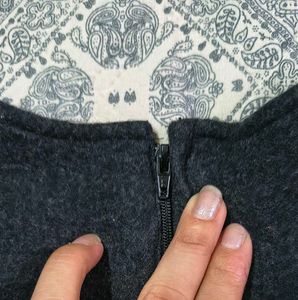 Cute Gray Sleeveless Mini Dress