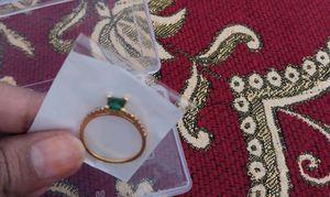 Emerald Stone Ring