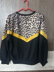 Shein Animal Print Swear Shirt