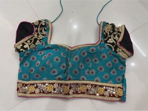 Designer  Blouse With Original Mirror Work Bust 32
