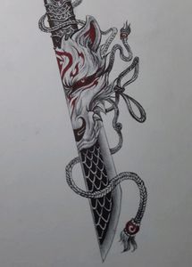 Knife Design Handmade PenArt
