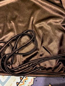 Brown Crop Top